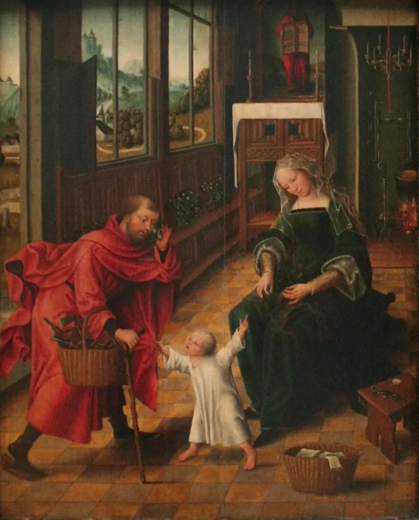 The Holy Family, by Master of the Legend of the Magdalene