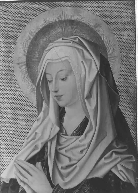 Virgin at prayer, by Master of the Mansi Magdalen
