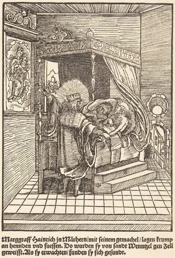Marggraff Hainrich in Marhern ..., by Master of the Miracles of Mariazell