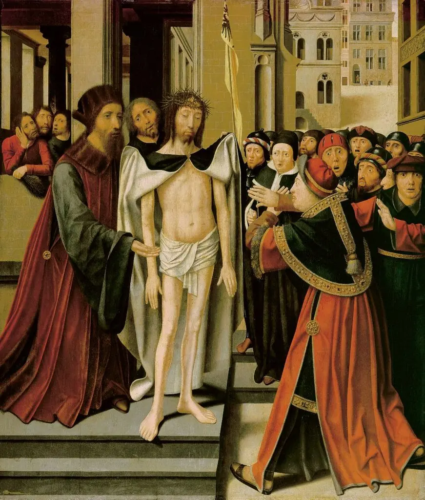 Darstellung Christi vor Pilatus (Ecce Homo), by Master of the Morrison Triptych