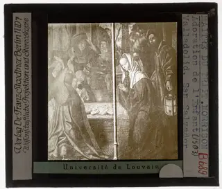 Master of the Morrison Triptych. Adoration of Christ