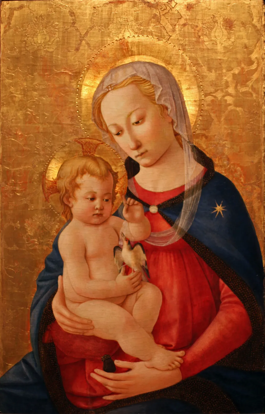 Virgin and Child, by Master of the Nativity of Castello, unspecified, 1445