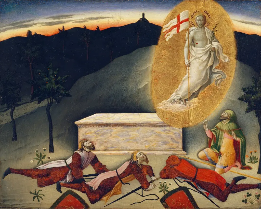 The Resurrection, by Master of the Osservanza