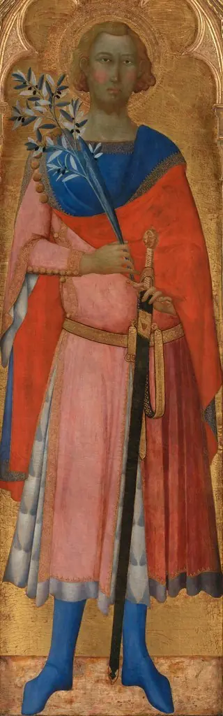 St Victor of Siena, by Master of the Palazzo Venezia Madonna