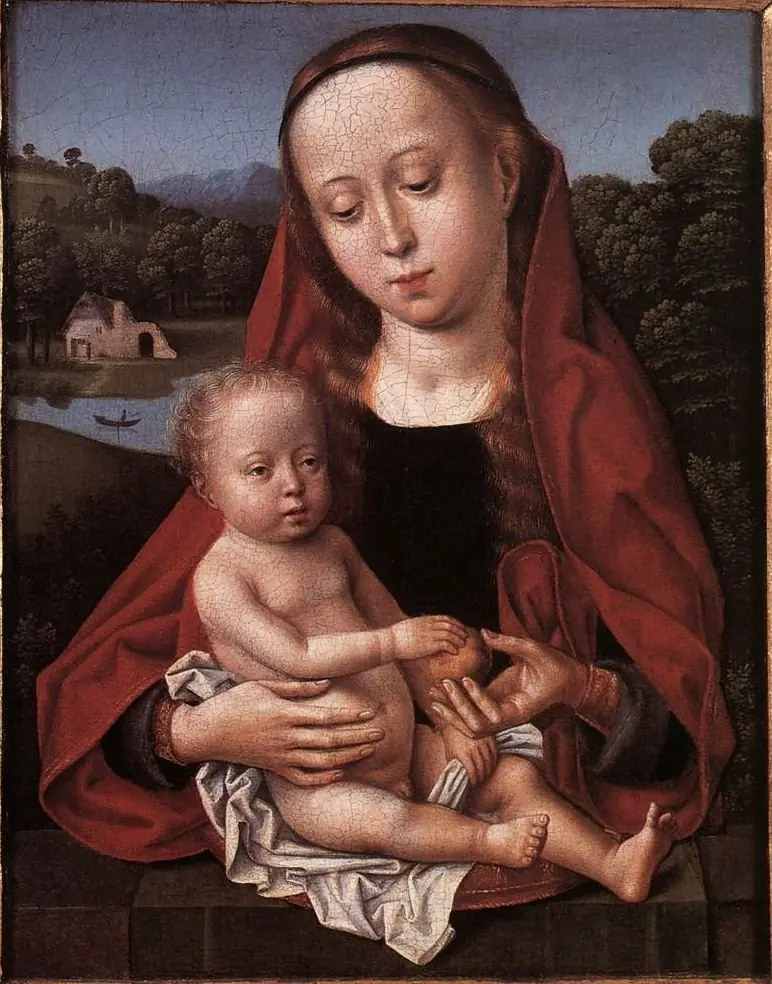 Madonna, by Master of the Plump-Cheeked Madonnas
