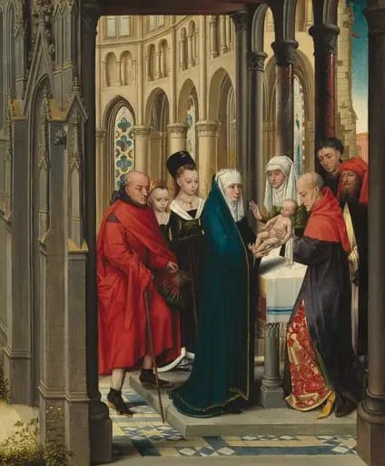 The Presentation in the Temple, by Master of the Prado "Adoration of the Magi"