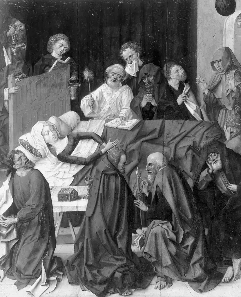 Death of Mary, by Master of the Saint Bartholomew Altarpiece
