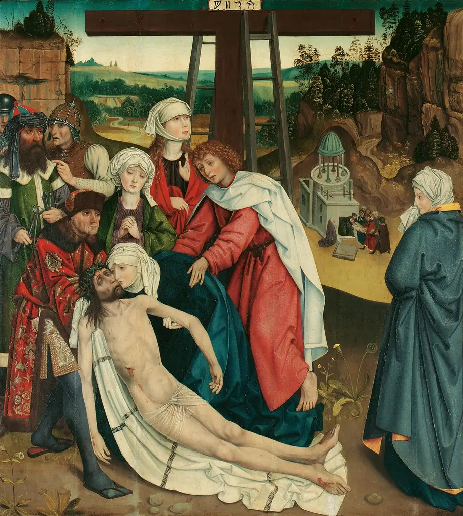 Lamentation of Christ, by Master of the Schotten Altarpiece