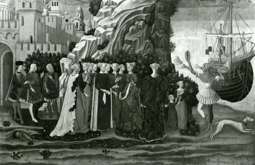 The Embarkation of Helen for Cythera, by Master of the Stories of Helen