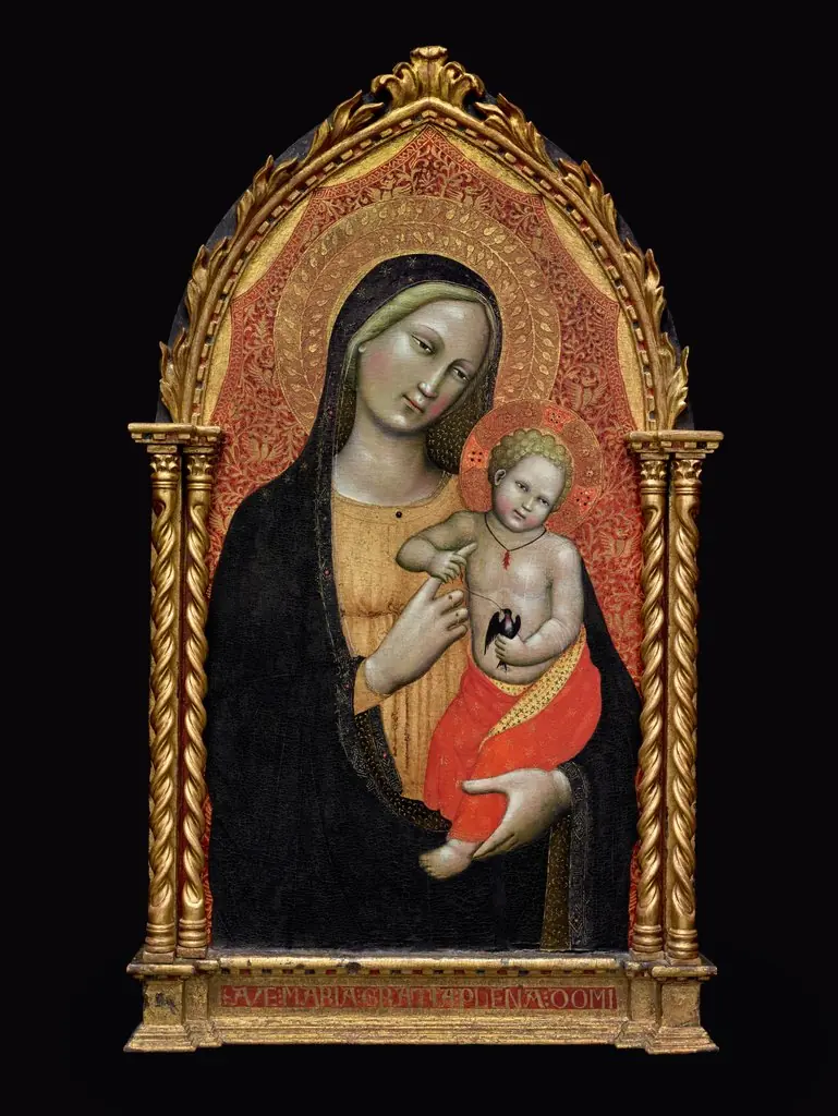 Virgin and Child, by Master of the Straus Madonna