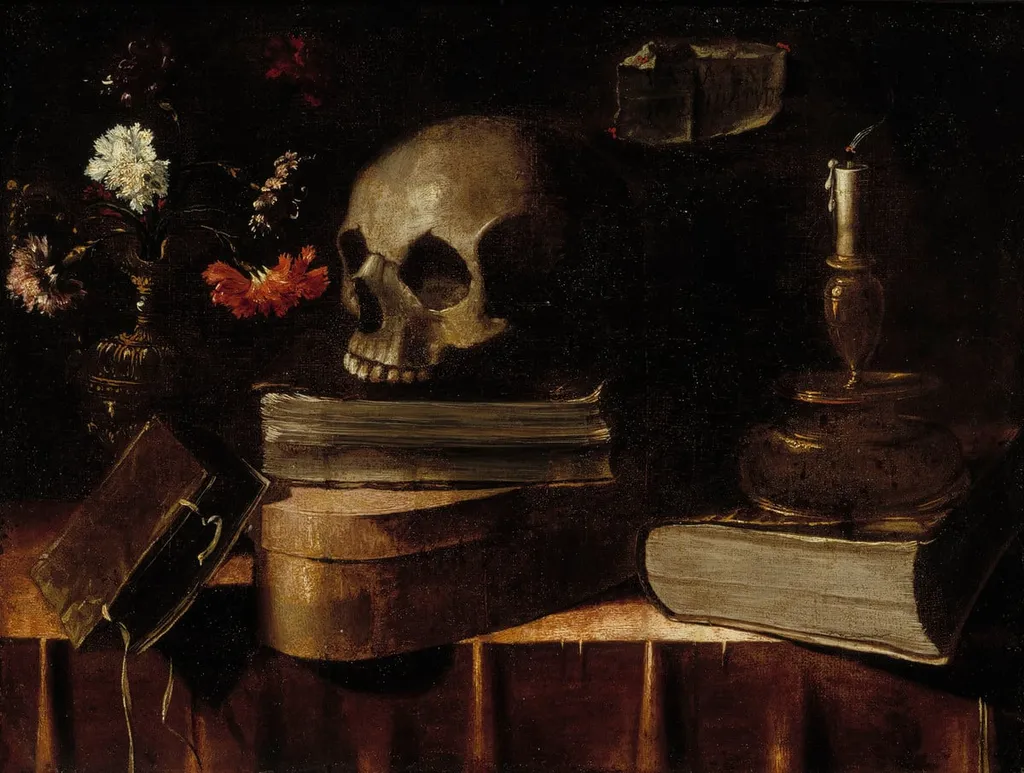 Vanitas, by Master of the Vanitas Texts, unspecified