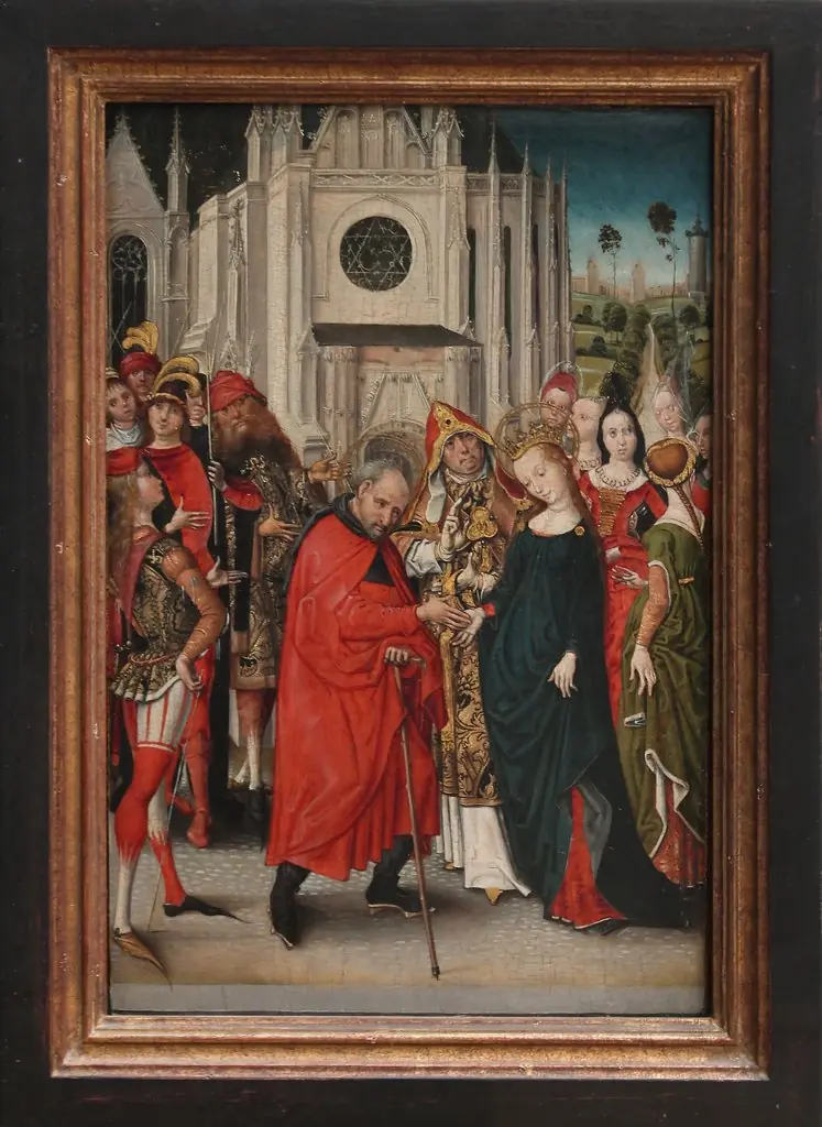 The Marriage of the Virgin, by Master of the View of Saint Gudula