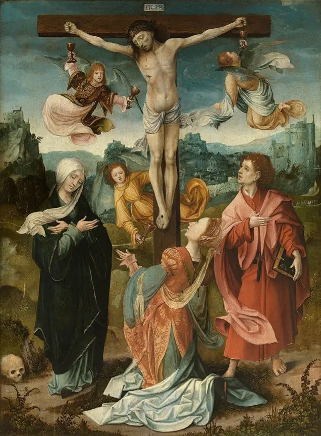 Crucifixion, by Master of the Von Groote Adoration