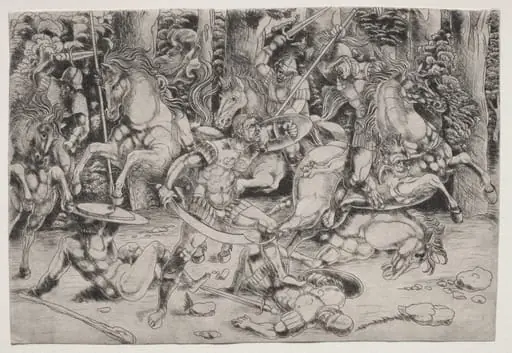 Battle in a Wood