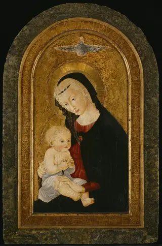 Virgin and Child, by Master PS