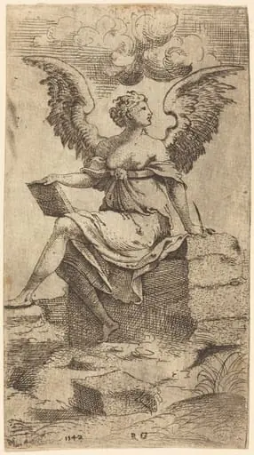 The Recording Angel, by Master RG