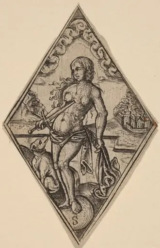 Lucretia, by Master S