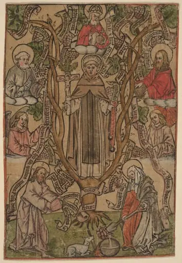 Saint Dominic, by Master S