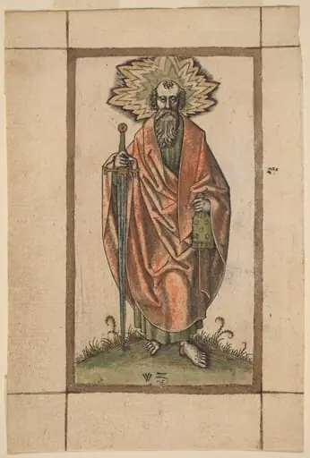 Saint Paul, by Master WZ