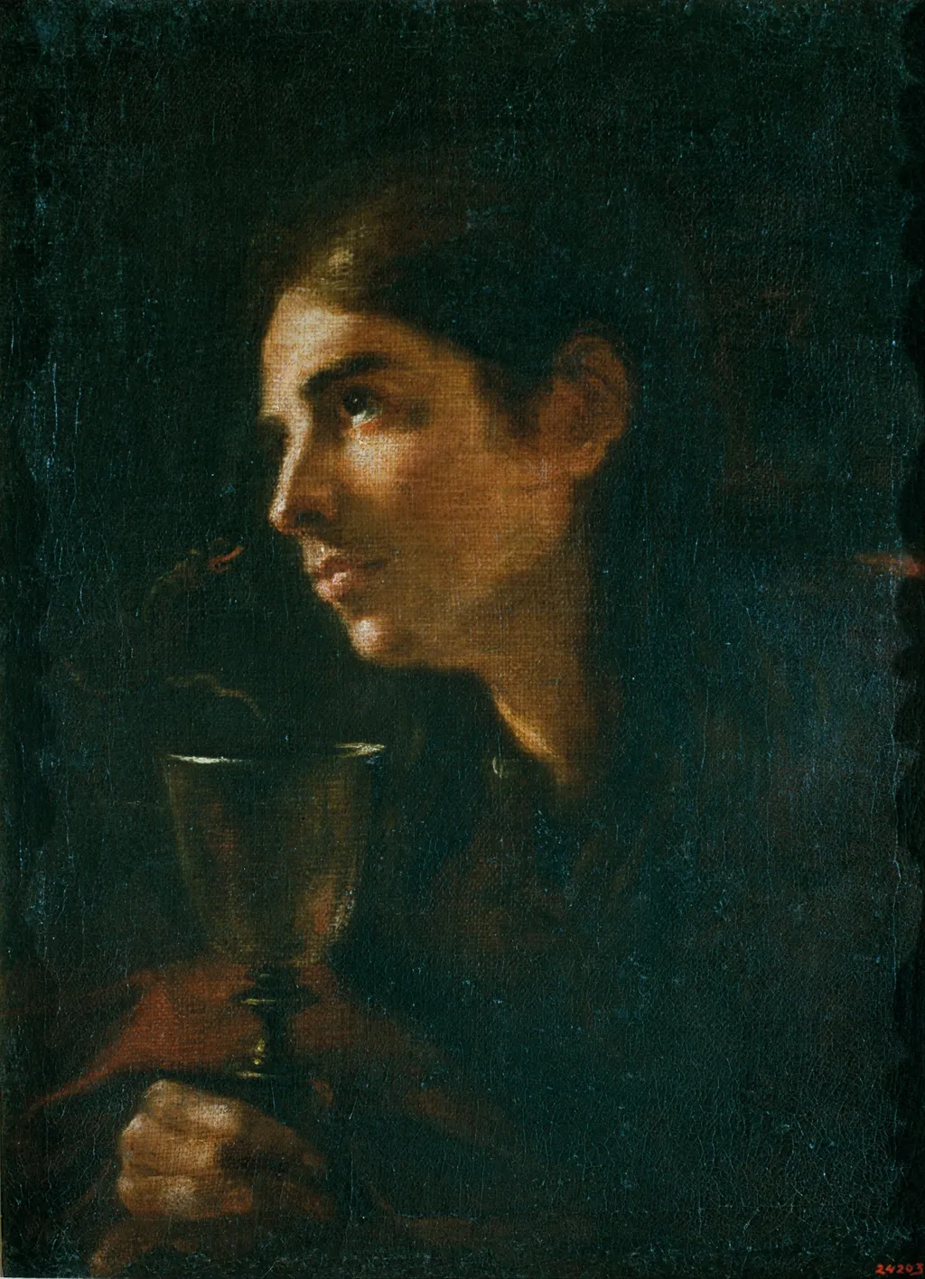 Saint John the Evangelist, by Mateo Cerezo, oil, 1665