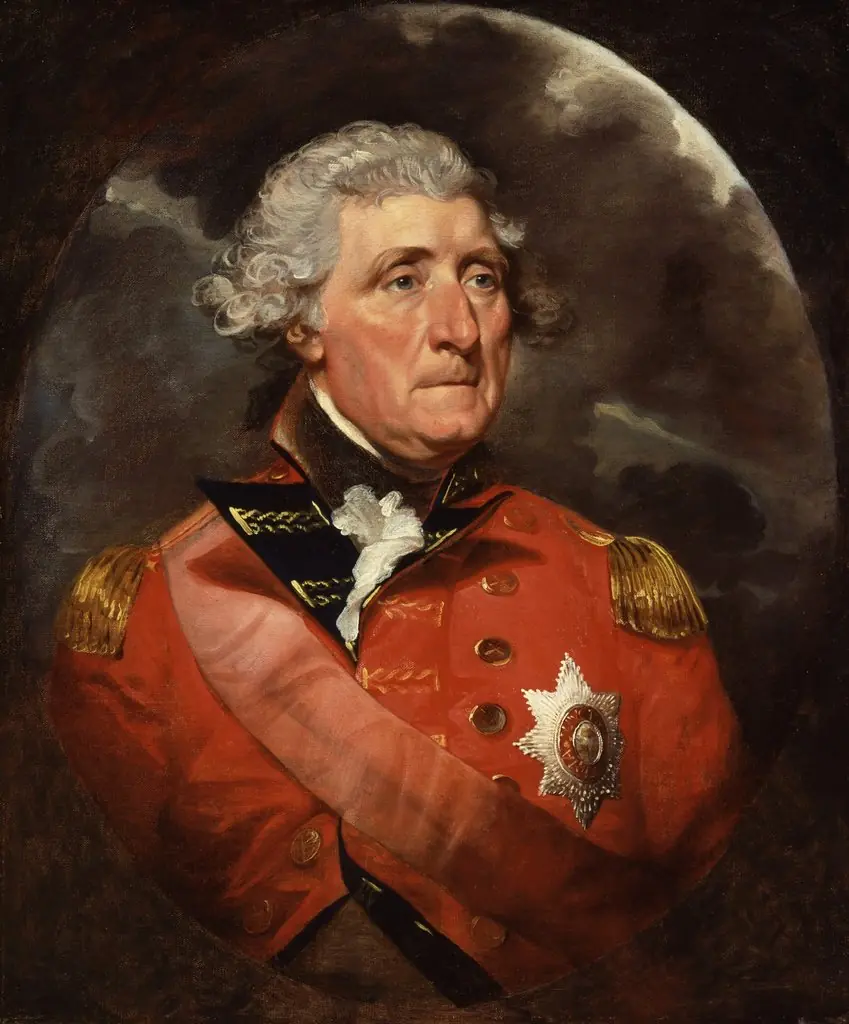 Sir George Augustus Elliott, Baron Heathfield, by Mather Brown