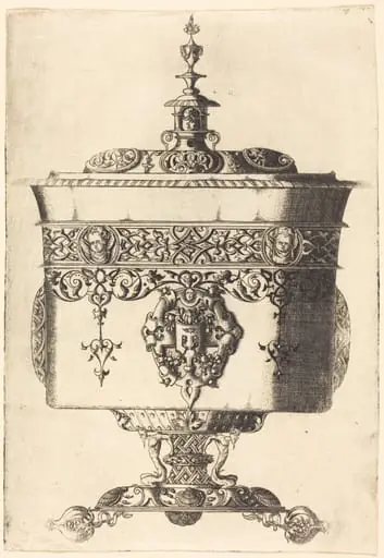 Richly Embellished Goblet, by Mathis Zündt
