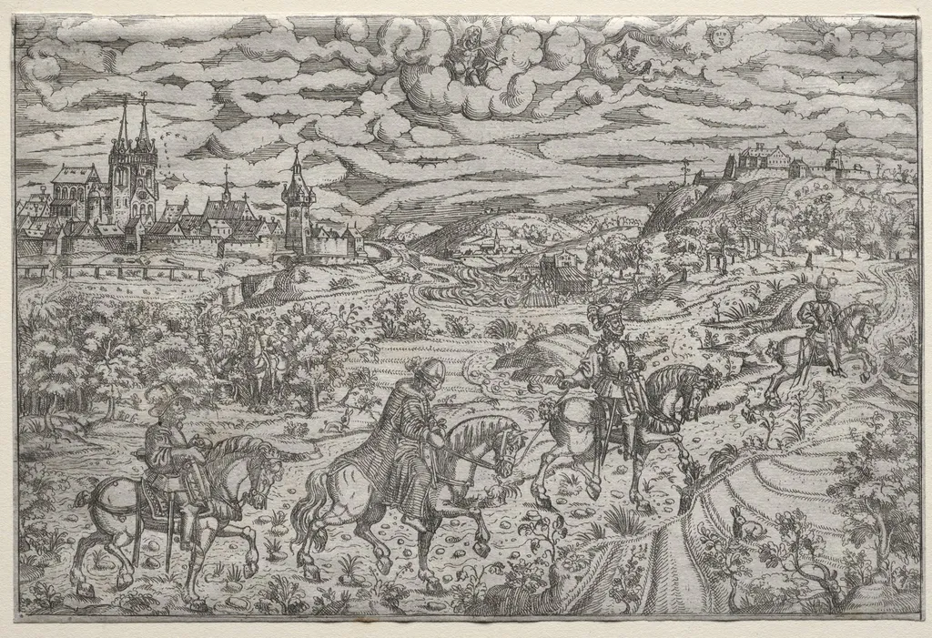 The Arrest of Jerome Baumgaertner, Doctor of Nurnberg, by Mathis Zündt, 1545