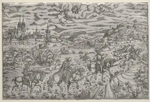 The Arrest of Jerome Baumgaertner, Doctor of Nurnberg, by Mathis Zündt