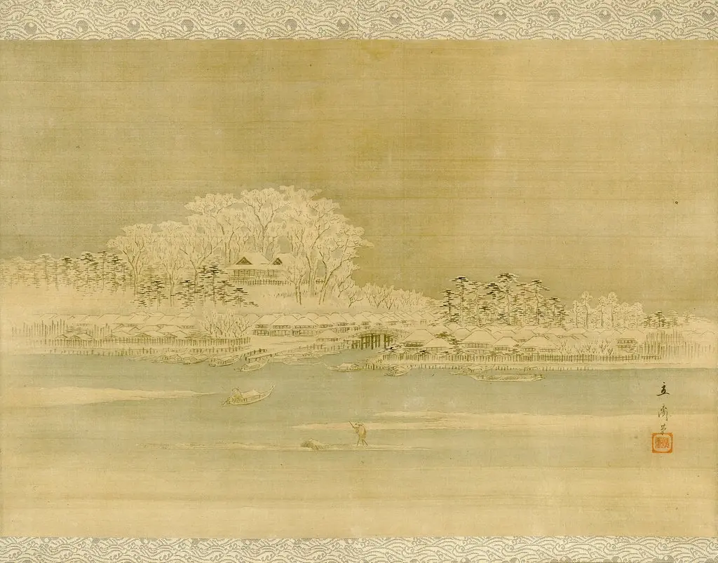 Matsuchiyama on the Sumida River