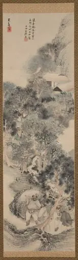 Happy Forest, from Water Margin, by Matsumura Goshun
