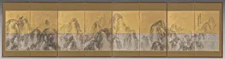 Seventy-Two Peaks Under the Blue Sky with Mount Furong — Matsumura Goshun