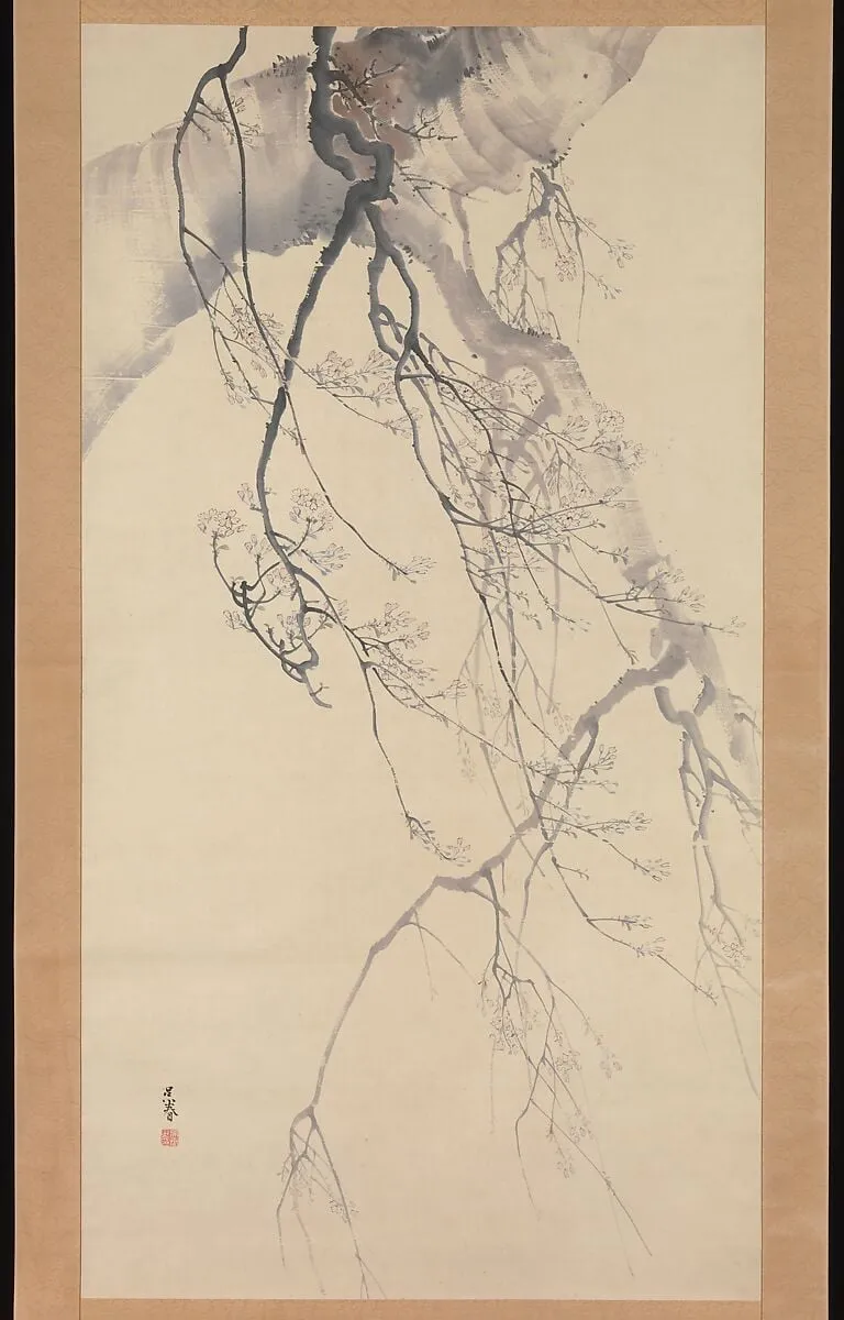 Untitled, by Matsumura Goshun, ink, 1775