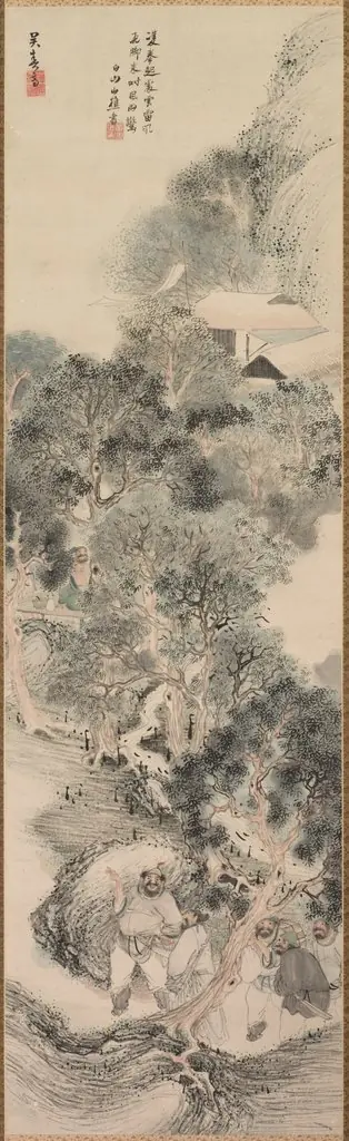 Water Margin Bandits, by Matsumura Goshun