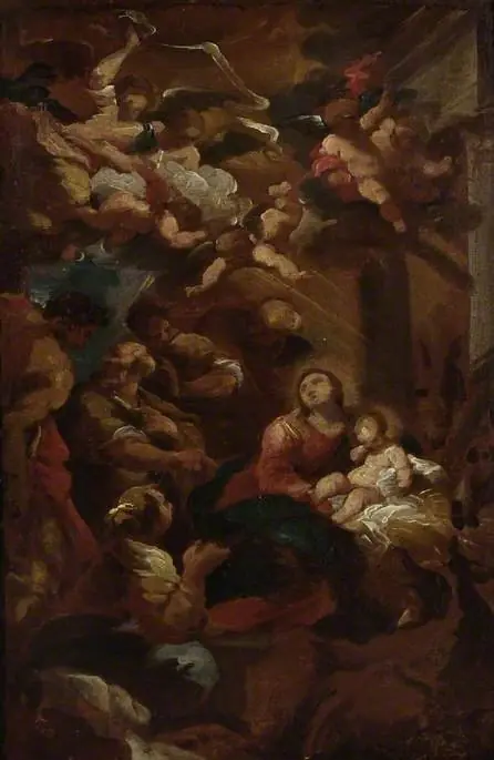 The Adoration of the Shepherds, by Matteo Bonechi