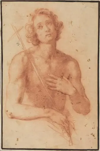 Saint John the Baptist, by Matteo Rosselli
