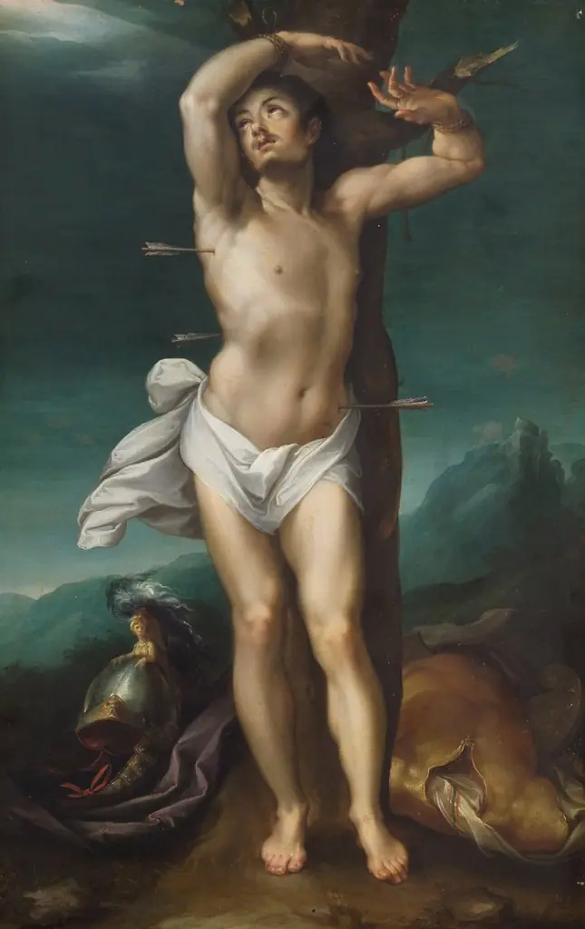 Hl. Sebastian, by Matthäus Gundelach