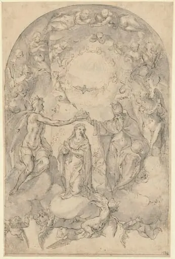 The Assumption and Coronation of the Virgin, by Matthäus Gundelach