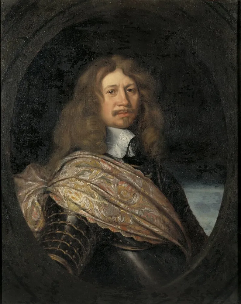 Carl Gustaf Wrangel af Salmis, 1613-1676, by Matthäus Merian, oil