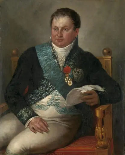 Portrait of Isaac Jan Alexander Gogel, by Mattheus Ignatius van Bree