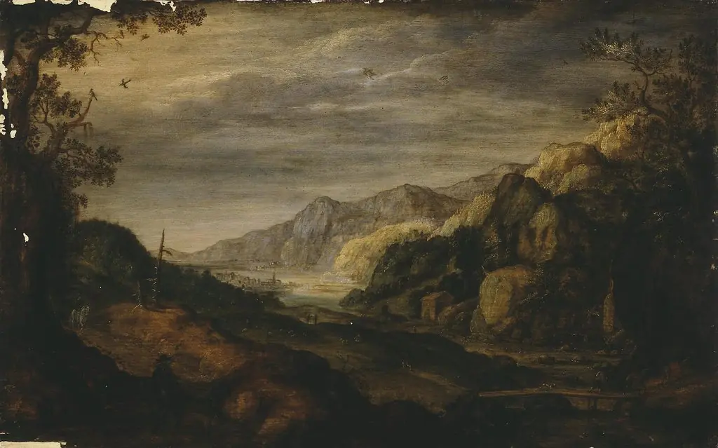 Mountainous Landscape, by Mattheus Molanus