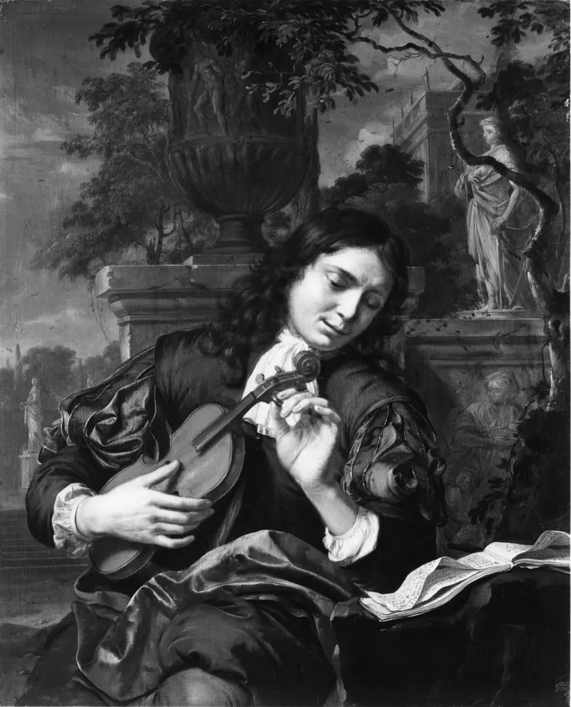 The Violinist, by Mattheus Wijtmans