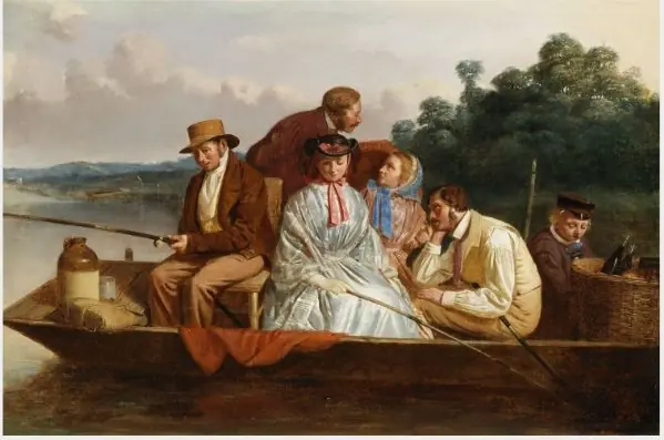 An Angling Party, by Matthew James Lawless