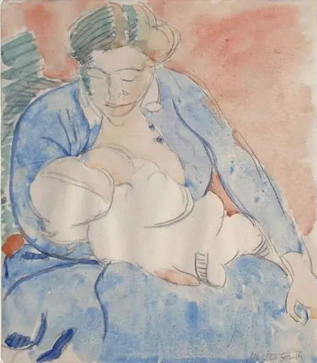 Nursing Mother, by Matthew Smith