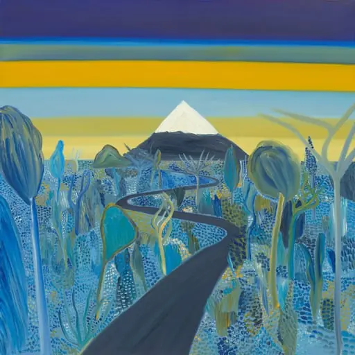 Untitled, by Matthew Wong, 2019