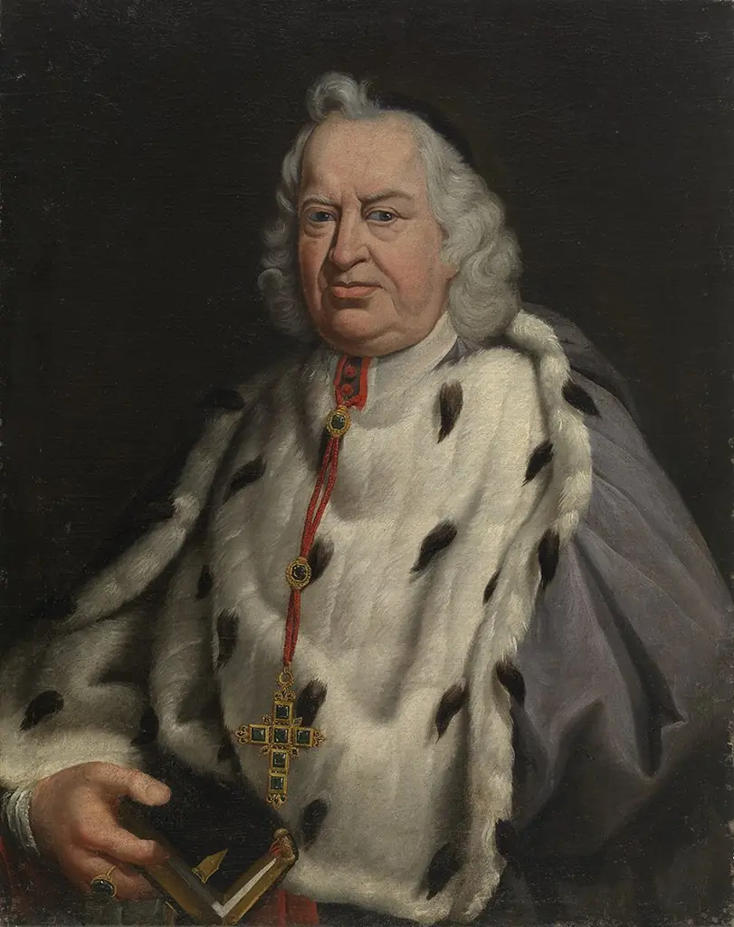 Portrait of Bishop Van Susteren, by Matthias de Visch