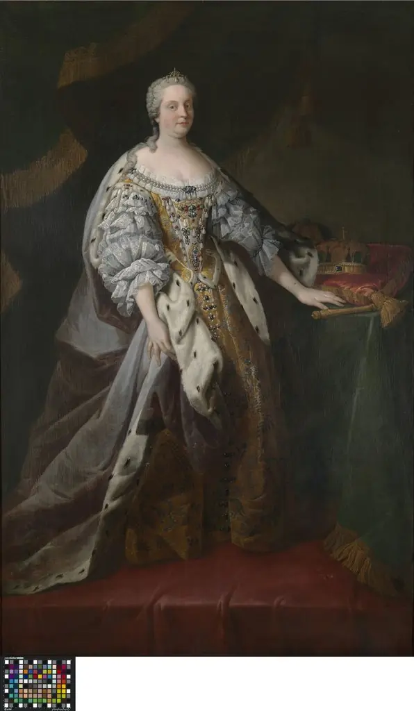 Portret van keizerin Maria Theresia, by Matthias de Visch