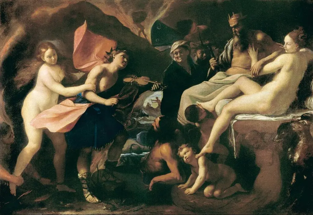 Orfeo nell’ade, by Mattia Preti