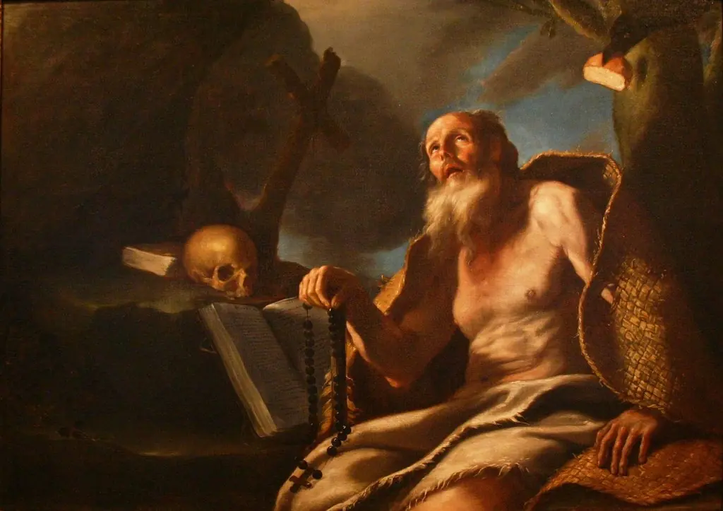 Paul of Thebes, by Mattia Preti