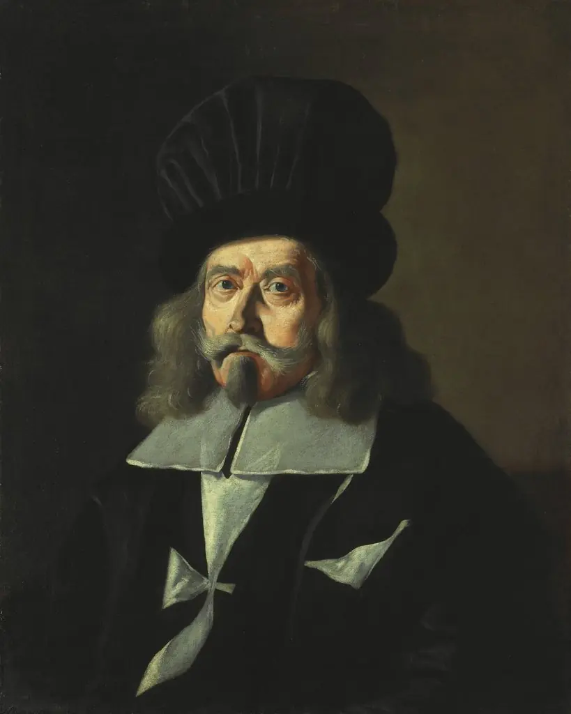 Portrait of a Grand Master of the Knights of Malta, Martin de Redin, by Mattia Preti