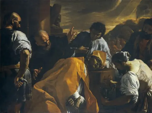 The Martyrdom of Saint Gennaro, by Mattia Preti